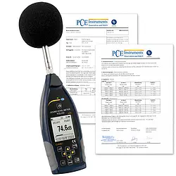 Decibelímetro PCE-432 con certificado