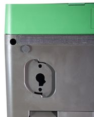 Die USB-Schnittstelle des Solarmodultesters PCE-SMT 200