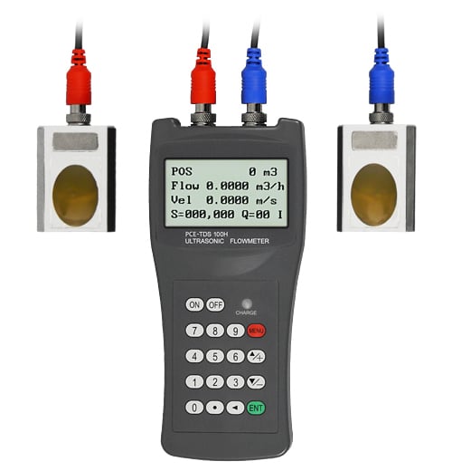 Ultraschall-Durchflussmessgerät PCE-TDS 100H