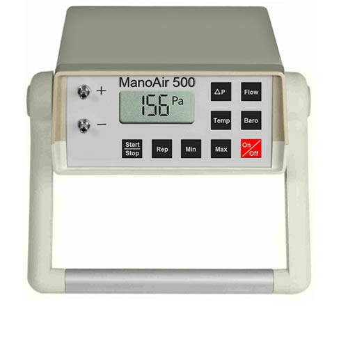 Differenzdruck-Mikromanometer ManoAir500