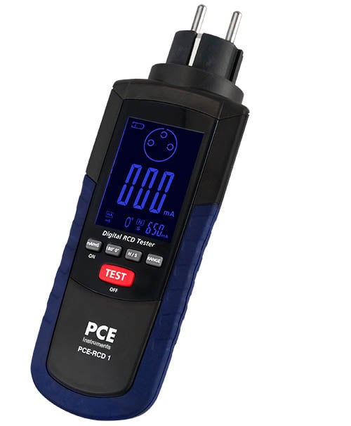 Der FI / RCD-Tester PCE-RCD 1