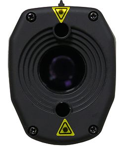 Die Optik vom Kreuzlaser Infrarotthermometer