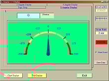 Analoge Darstellung der Software vom Kraftmessgerät