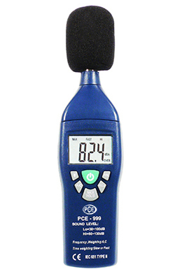 L�rmmesser Klasse II mit hoher Genauigkeit: PCE-999