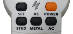 Bedieneinheit am Ortungsger�t / Metall-Scanner