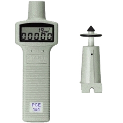 Drehzahlmessgerät PCE-151 mit RS 232 Schnittstelle und Software