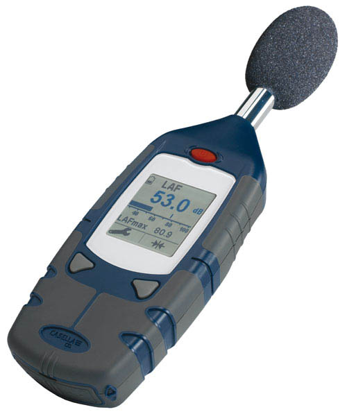 Das Schallpegelmessgerät CEL-244 mit Datenspeicher und Software