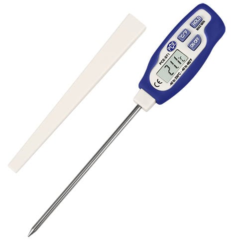 Stabthermometer PCE-ST 1 für die Anwendung in der Industrie oder dem Bereich Lebensmittel.