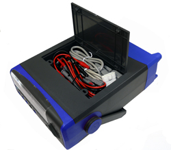 Stauraum vom Labormultimeter PCE-UT804