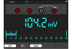 Multimeter im Oszilloskop PCE-DSO8060