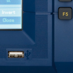 USB-Anschluss vom Speicheroszilloskop PCE-UT 2042C