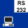 Industriewaage mit RS-232 Datenschnittstelle zum Anschluß von Drucker oder PC