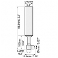 Miniatursonde F90S (F-Typ) f�r PT-FN Serie (extern)
