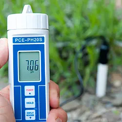 Boden pH-Meter / pH-Messgerät PCE-PH20S Anwendung