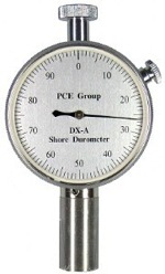 the PCE-DX-A hardness tester for testing the hardness of soft rubber and elastic.