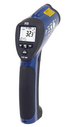 The PCE-889 infrared thermometer
