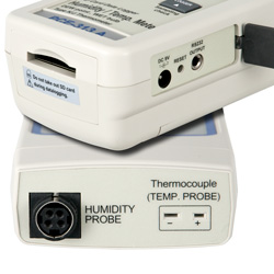 PCE-313A humidity detector with SD memory card connections