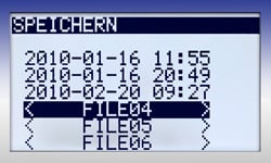 8-positions memory which can be individually identified, 800 measurements. 