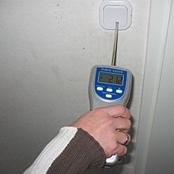 PCE-FM50 or PCE-FM200 dynamometer: determining force by connection