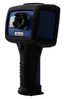 front of the PCE-TC 3 Thermal Imaging Camera