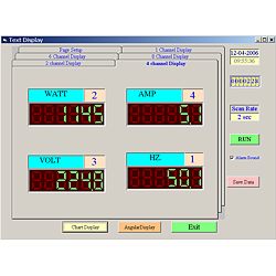 software for the PCE-PA6000 digital multimeter
