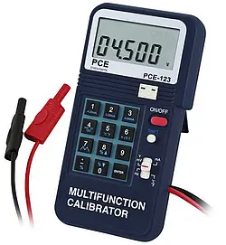 Multifunction Calibrator PCE-123-ICA incl. ISO Calibration Certificate