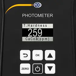 pH Meter PCE-CP 20 display