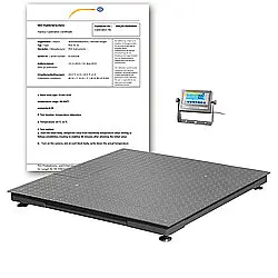 Platform Scale PCE-RS 2000-ICA incl. ISO Calibration Certificate