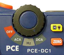 Rotating Wheel of Voltmeter PCE-DC1