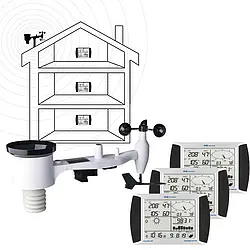 Weather Station with 3 displays PCE-FWS 20N