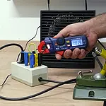 Application of Clamp on Tester PCE-DC1-ICA Incl. ISO Calibration Certificate