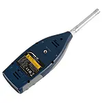 Class 1 Sound Level Meter PCE-430 rear side 