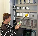 Environmental Meter PCE-EM 30 in Use