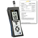 Handheld Humidity Detector PCE-320-ICA incl. ISO Calibration Certificate