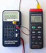 Voltage Calibrator PCE-123 application temperature