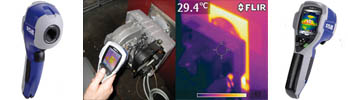 Camaras termogra. Flir i3/i5/i7