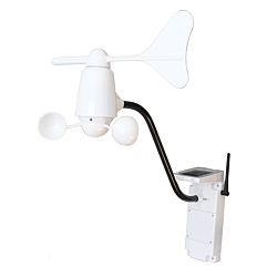 Sensor de viento de la estación meteorológica inalámbrica DCF 4CastPC