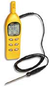 Medidor de humedad relativa PCE-310 con sensor externo opcional PCE-310-TF.