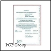 Certificado de calibraci�n ISO 310 005