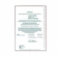 Certificado de calibraci�n para el PCE-HVT 1