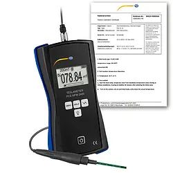 Medidor de radiación incl. certificado de calibración ISO