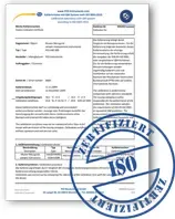 Certificat d’étalonnage DakkS