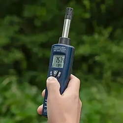 Appareil de mesure de l'humidité Hygromètre | Exemple d'utilisation
