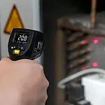Mesureur de température laser | Exemple d'utilisation