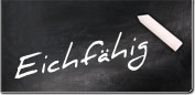 Eichf�hige Waagen f�r den gesch�ftlichen Verkehr