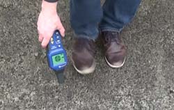 Cable detector PCE-CL 20 application.