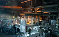 Carbon Monoxide Meter in monitoring a steel production.