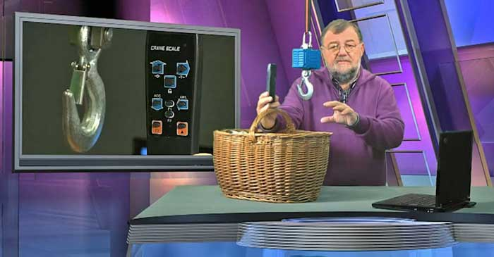 Video about the crane scale