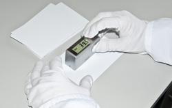 Gloss meter application.