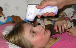 Infrared thermometer PCE-FIT 10 application.